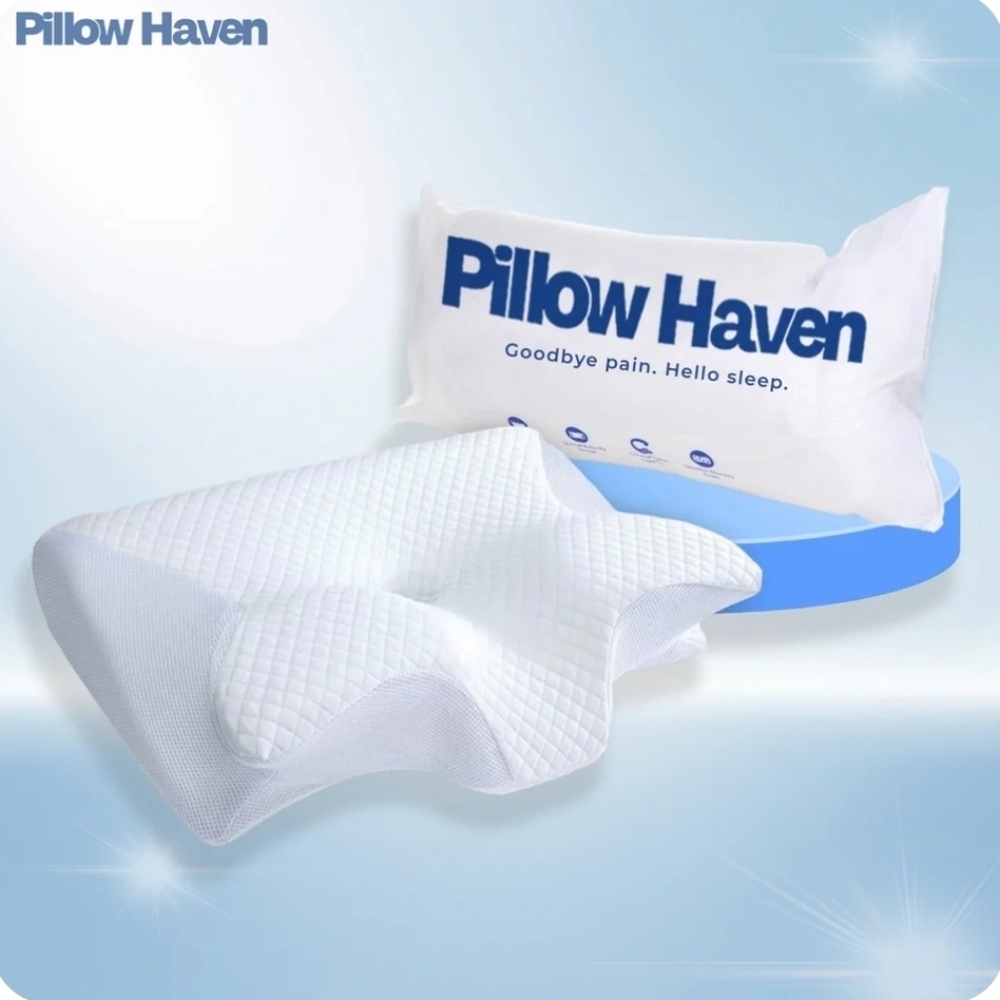 PillowHaven Brand New Relief Neck Pillows - Never Opened